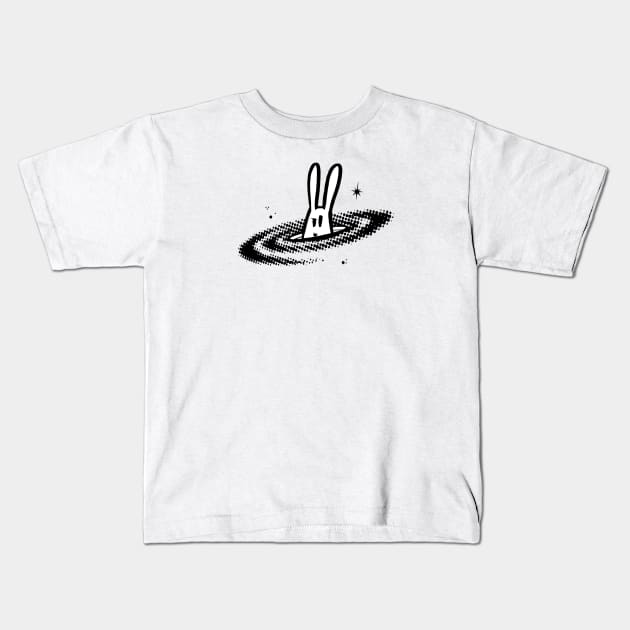 Rabbit Hole 2 Kids T-Shirt by chadsuniverse